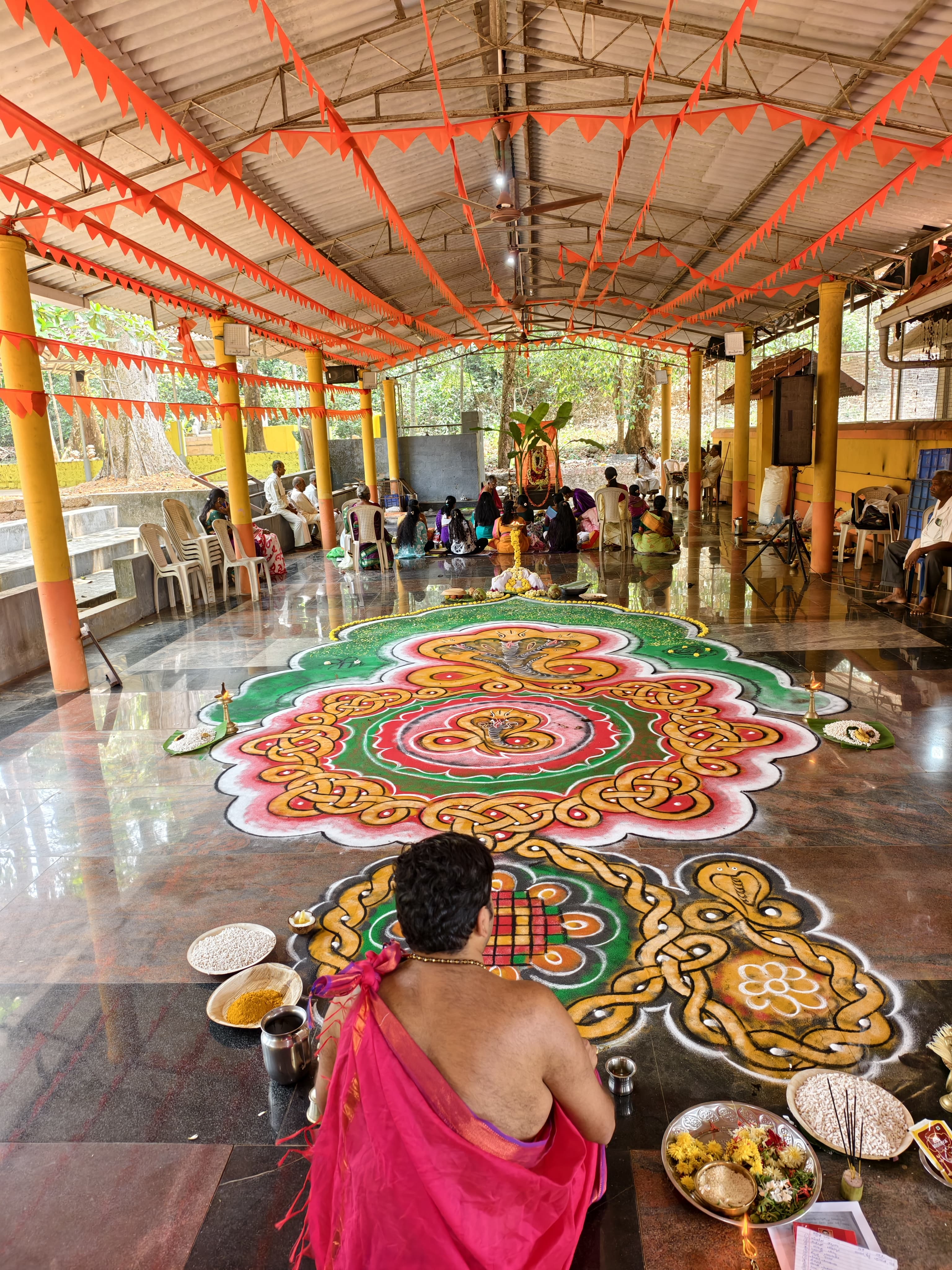 ಪಂಡಿತ್ ವಿದ್ಯೇಶರ ಧಾರ್ಮಿಕ ಕಾರ್ಯಕ್ರಮದ ಚಿತ್ರ 1