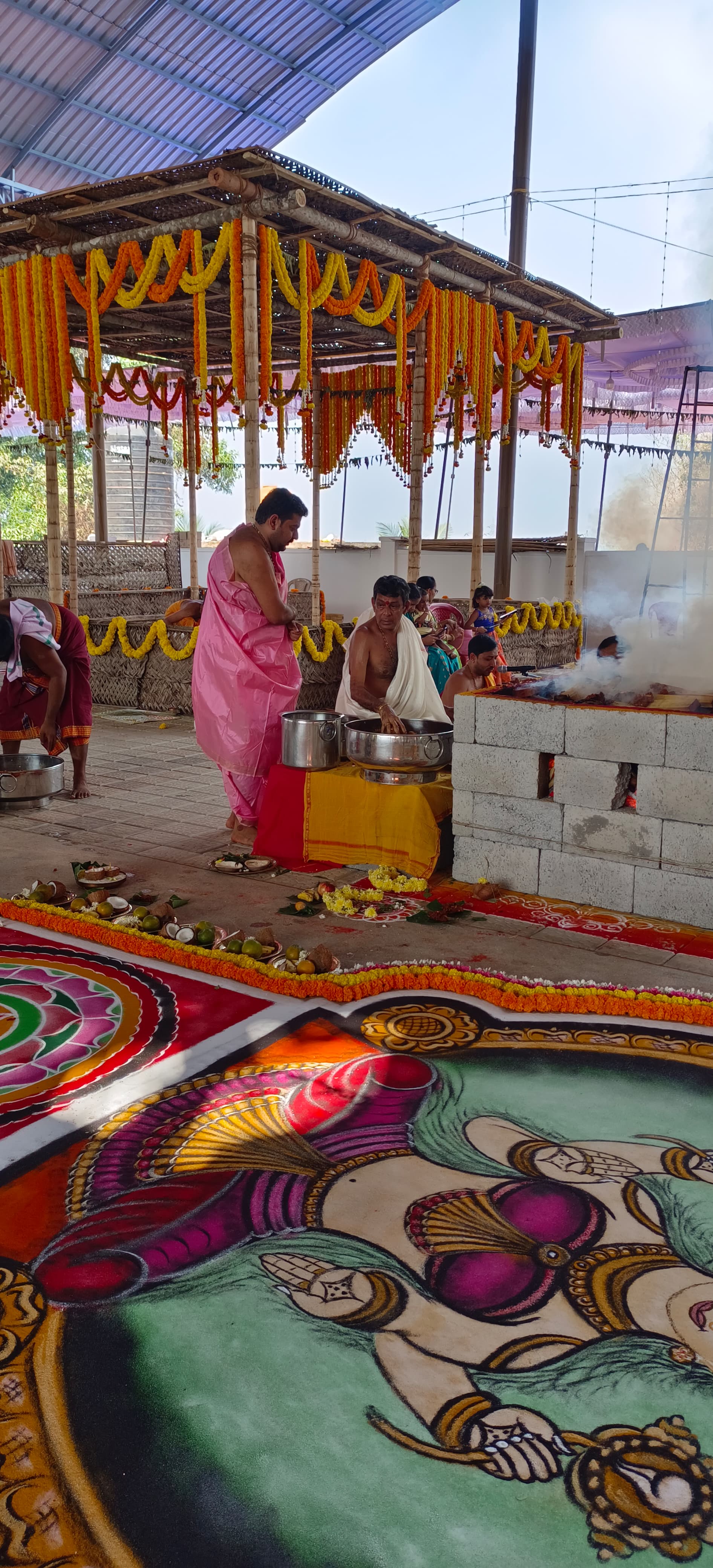 ಪಂಡಿತ್ ವಿದ್ಯೇಶರ ಧಾರ್ಮಿಕ ಕಾರ್ಯಕ್ರಮದ ಚಿತ್ರ 17